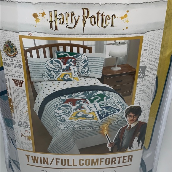 Jay Franco Bedding Harry Potter Twinfull Reversible Comforter